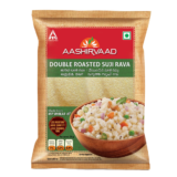 Aashirvaad Double Roasted Suji Rava, 500g