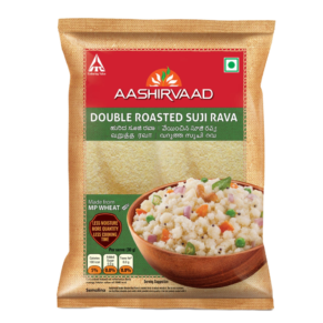 Aashirvaad Double Roasted Suji Rava, 500g